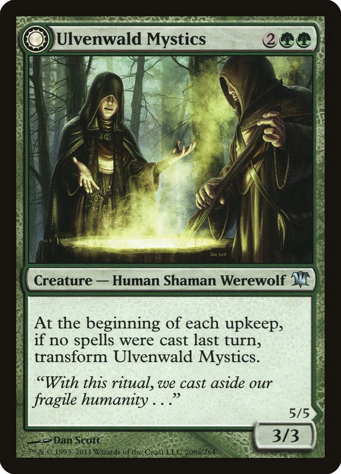 Ulvenwald Mystics - carta Magic The Gathering