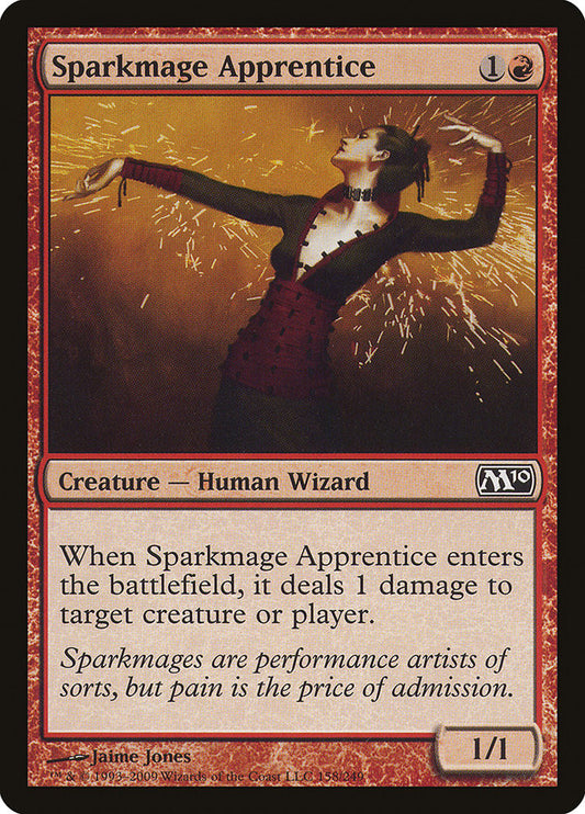 Sparkmage Apprentice - carta Magic The Gathering
