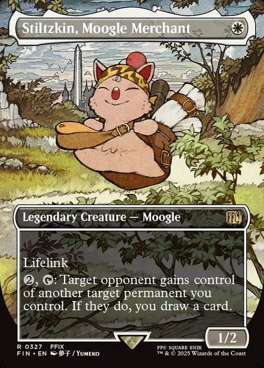Stiltzkin, Moogle Merchant - FIN-327-NF-BF-FA-FFI-INV-LDG-UNI
