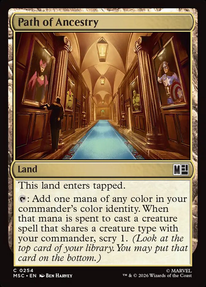 Path of Ancestry - carta Magic The Gathering