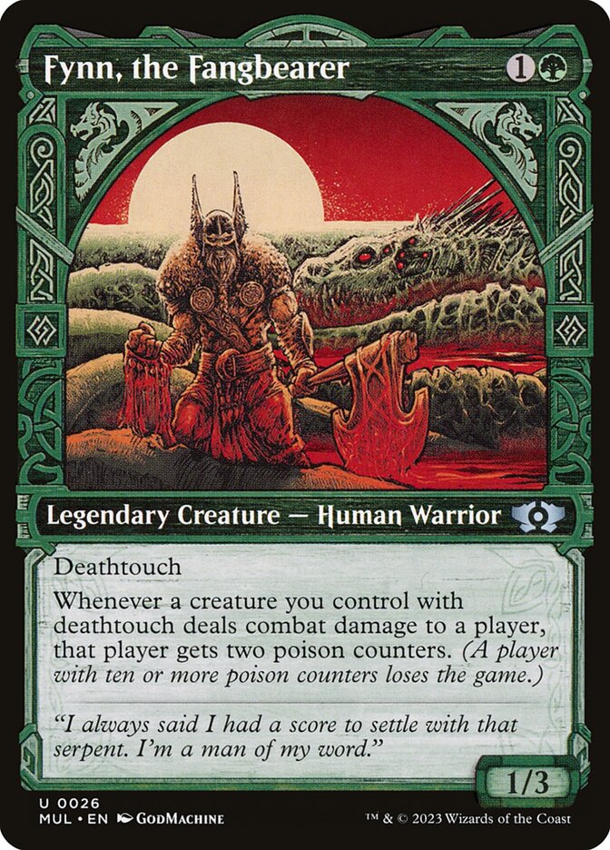 Fynn, the Fangbearer - MUL-026-NF-INV-LDG-SC