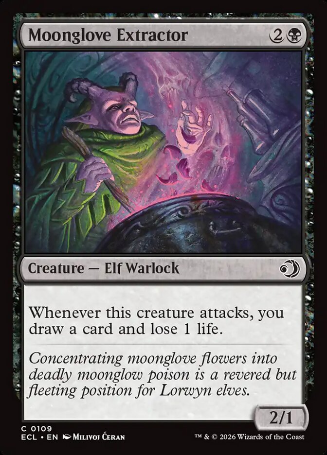 Moonglove Extractor - carta Magic The Gathering