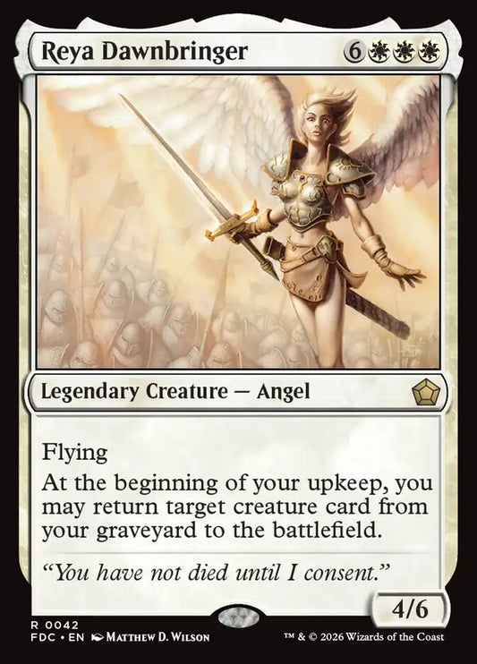 Reya Dawnbringer - carta Magic The Gathering