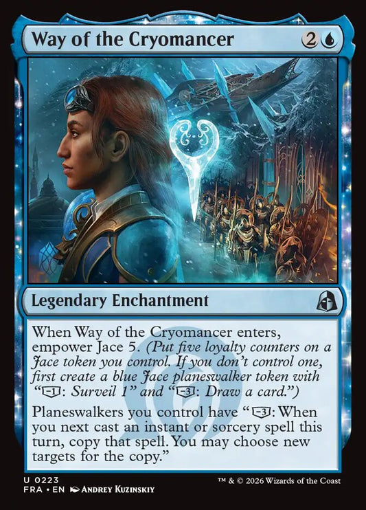 Way of the Cryomancer - carta Magic The Gathering