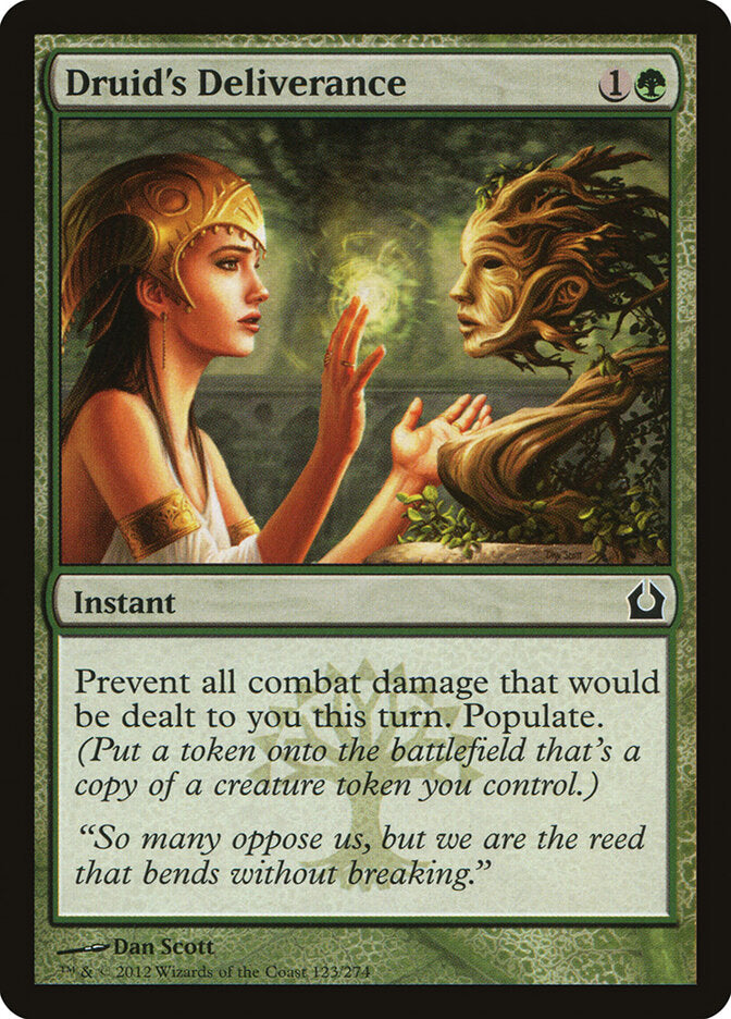 Druid's Deliverance - carta Magic The Gathering