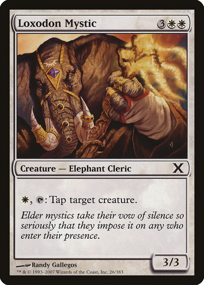 Loxodon Mystic - carta Magic The Gathering