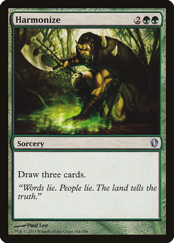 Harmonize - carta Magic The Gathering