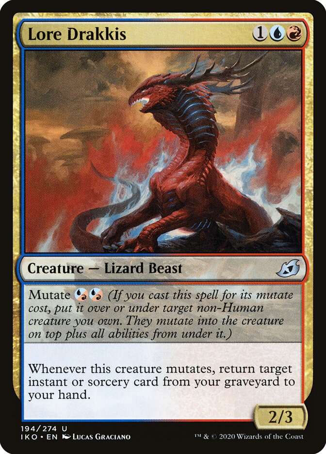 Lore Drakkis - carta Magic The Gathering