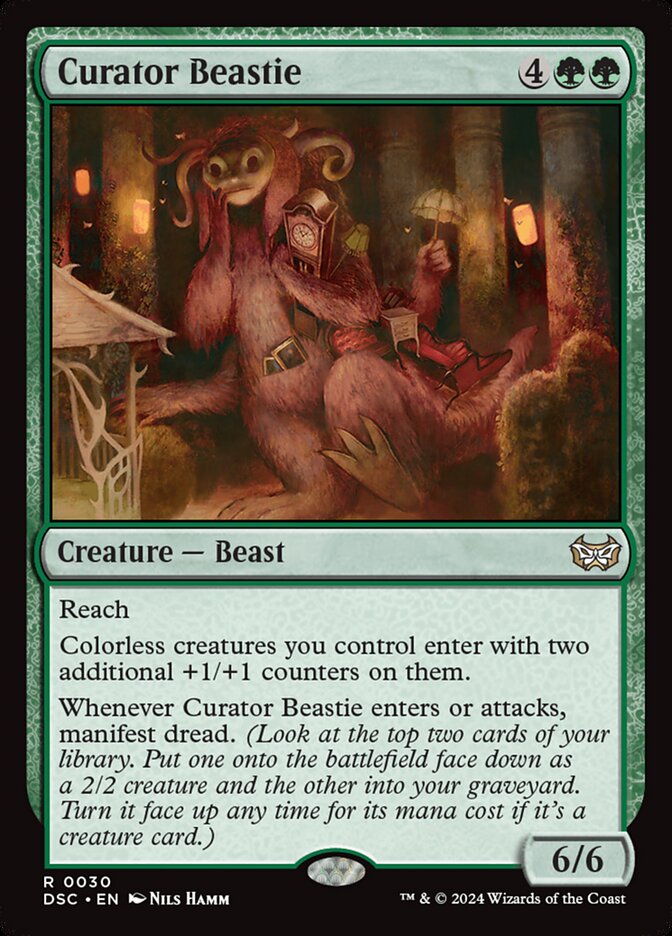 Curator Beastie - carta Magic The Gathering