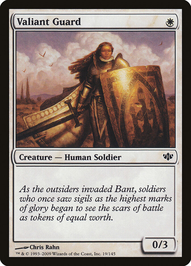 Valiant Guard - carta Magic The Gathering