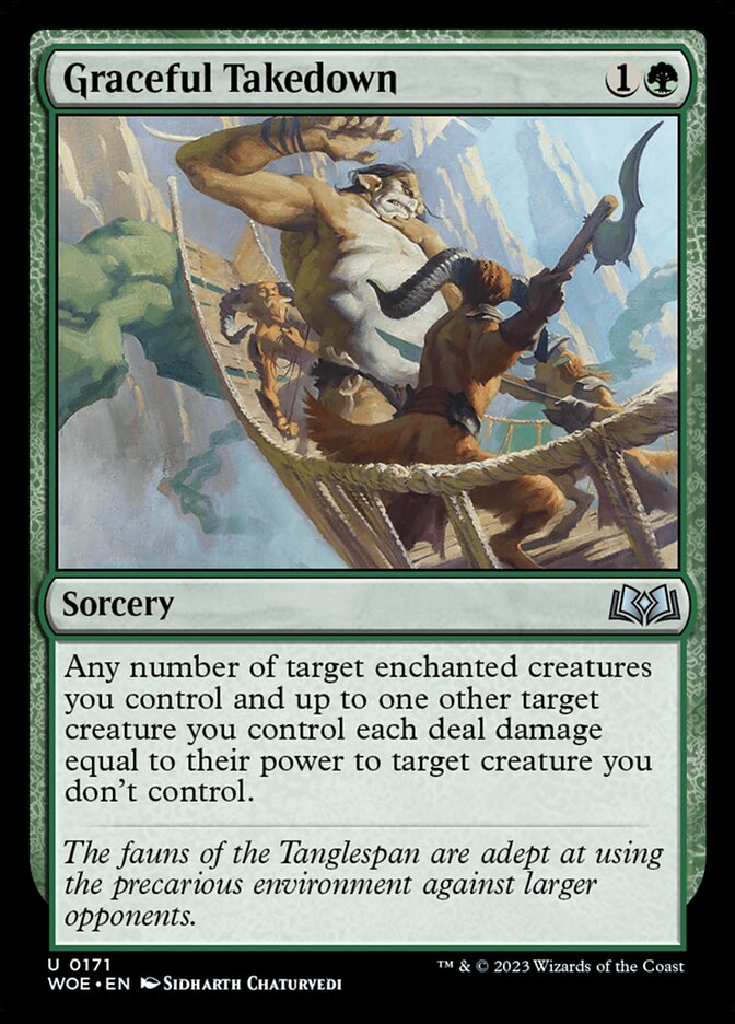 Graceful Takedown - carta Magic The Gathering