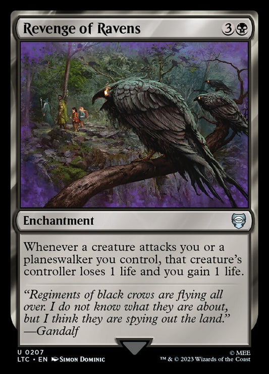 Revenge of Ravens - carta Magic The Gathering