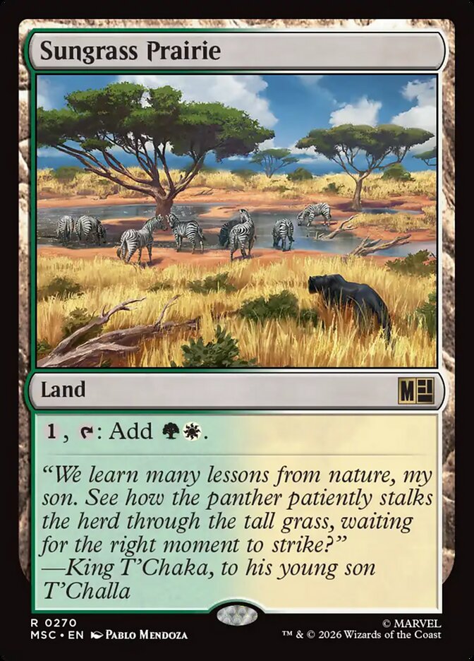 Sungrass Prairie - carta Magic The Gathering