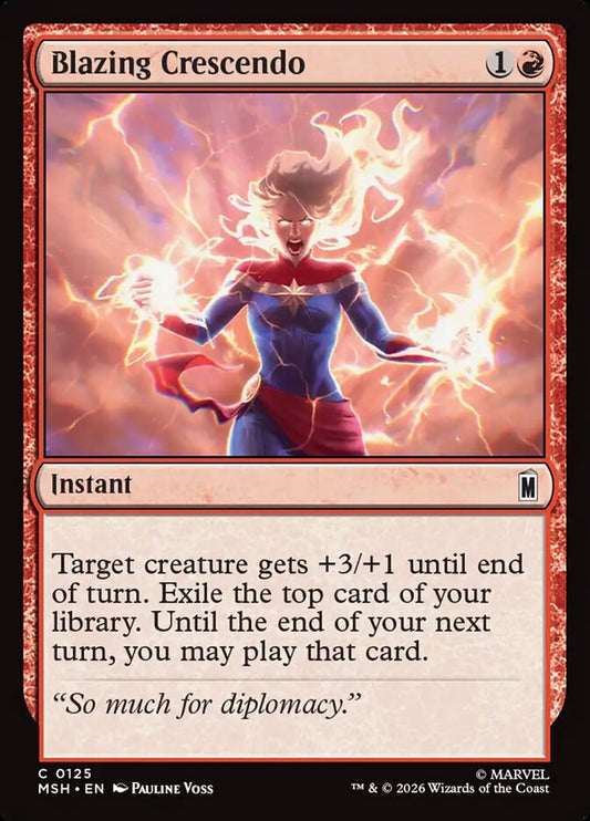 Blazing Crescendo - carta Magic The Gathering