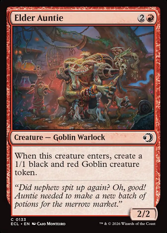 Elder Auntie - ECL-133-F-STD