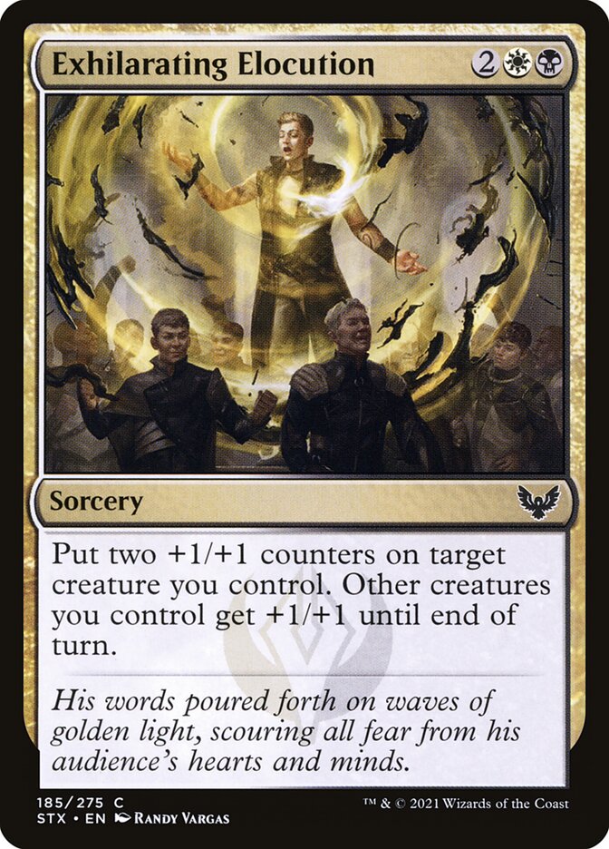 Exhilarating Elocution - carta Magic The Gathering