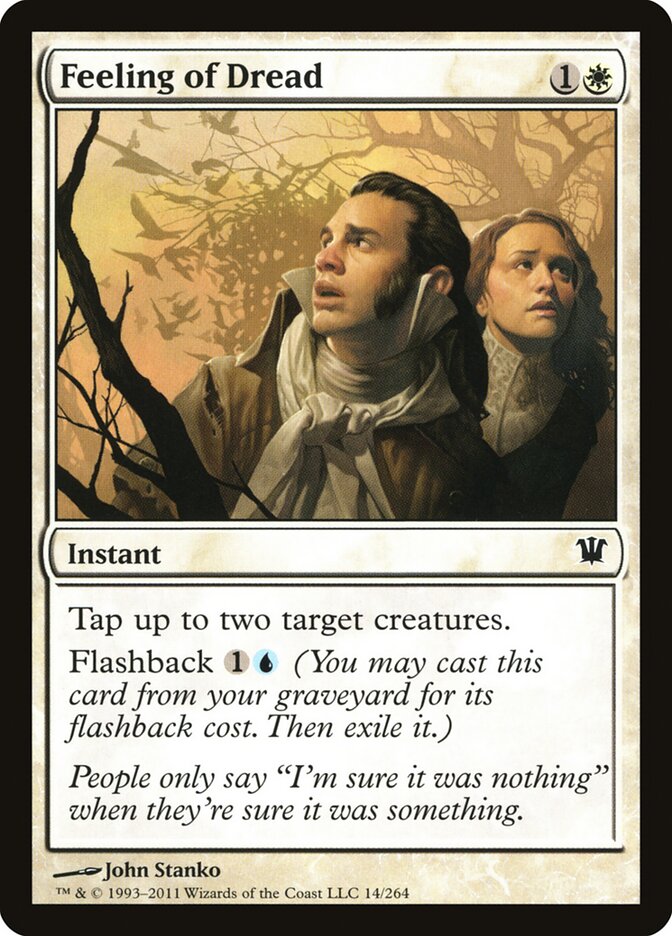 Feeling of Dread - carta Magic The Gathering