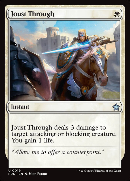 Joust Through - FDN-019-NF-STA