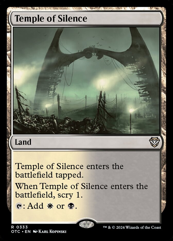 Temple of Silence - carta Magic The Gathering