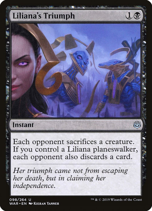 Liliana's Triumph - carta Magic The Gathering
