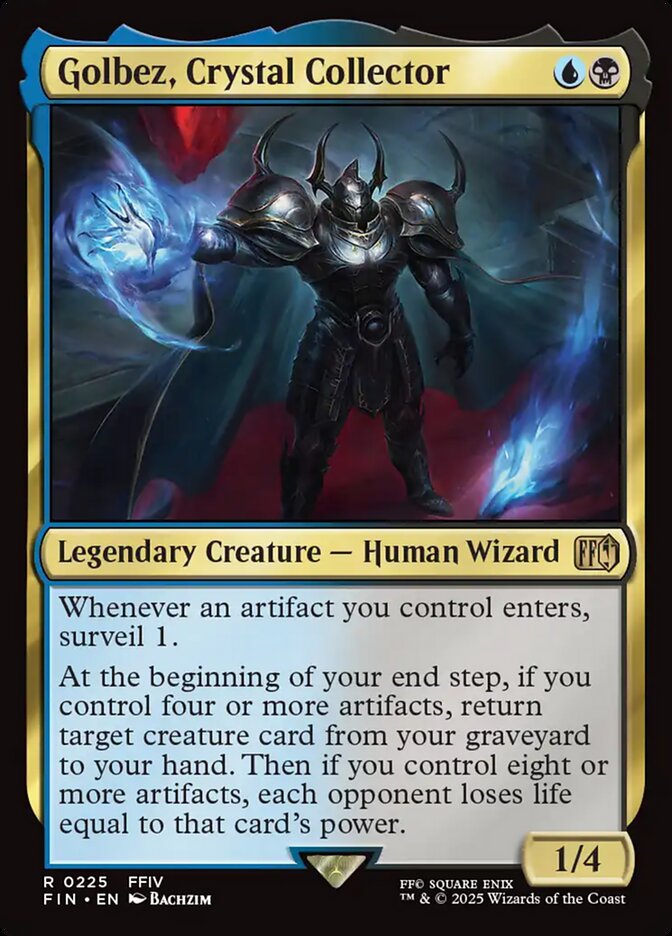 Golbez, Crystal Collector - carta Magic The Gathering