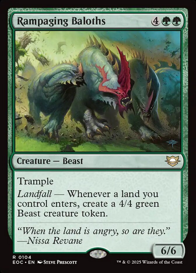 Rampaging Baloths - carta Magic The Gathering