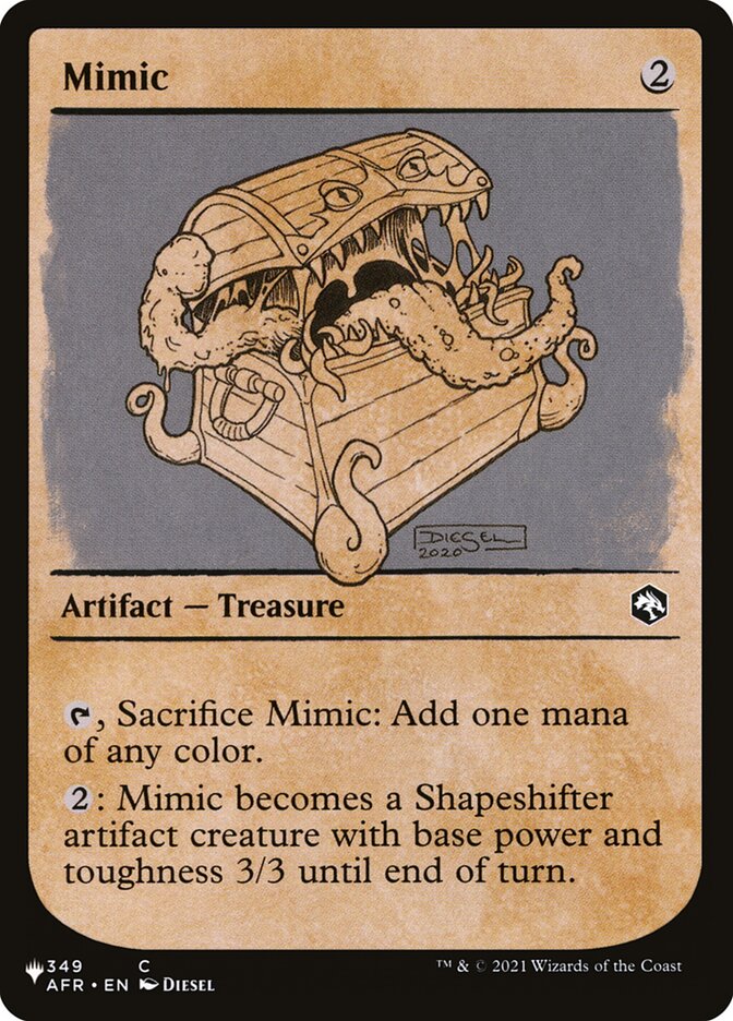 Mimic - carta Magic The Gathering