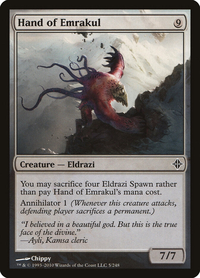 Hand of Emrakul - carta Magic The Gathering