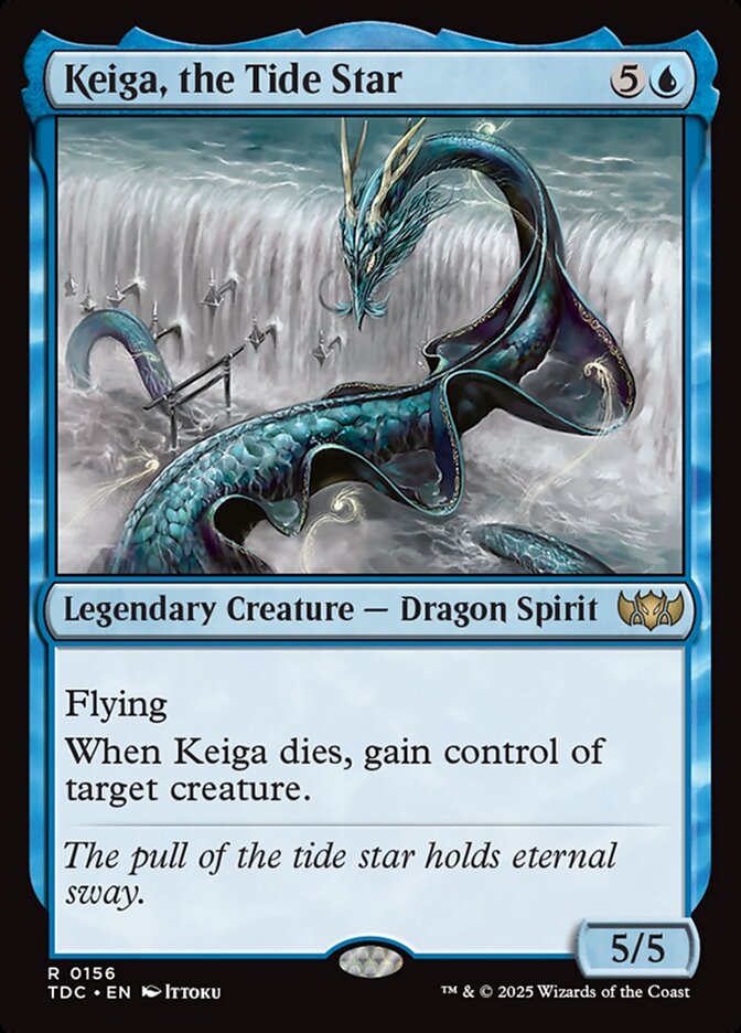 Keiga, the Tide Star - carta Magic The Gathering