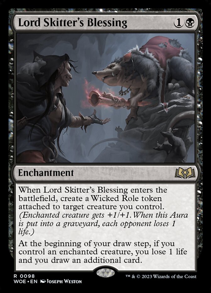 Lord Skitter's Blessing - carta Magic The Gathering