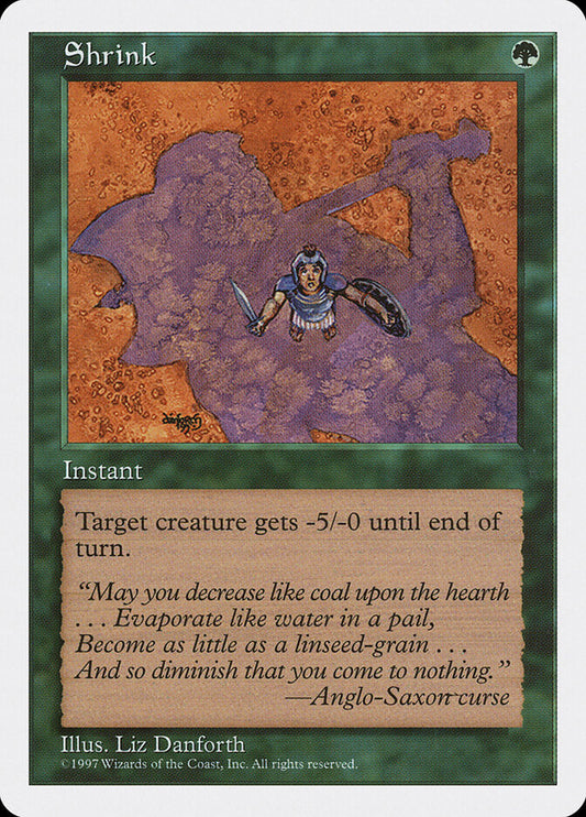 Shrink - carta Magic The Gathering