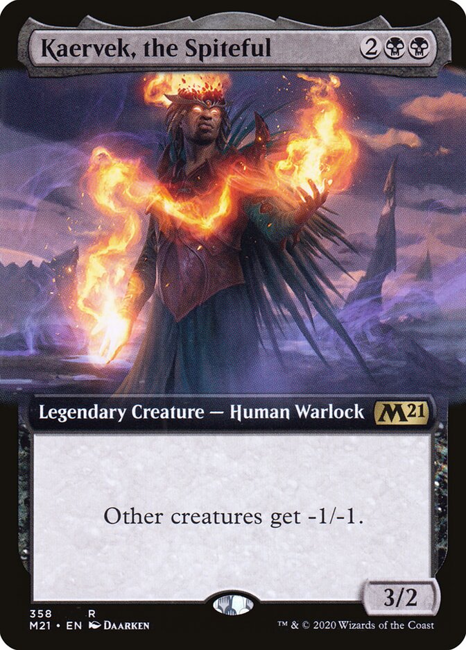 Kaervek, the Spiteful - carta Magic The Gathering