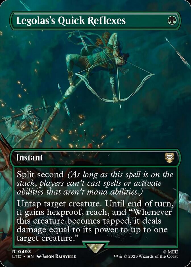 Legolas's Quick Reflexes - carta Magic The Gathering