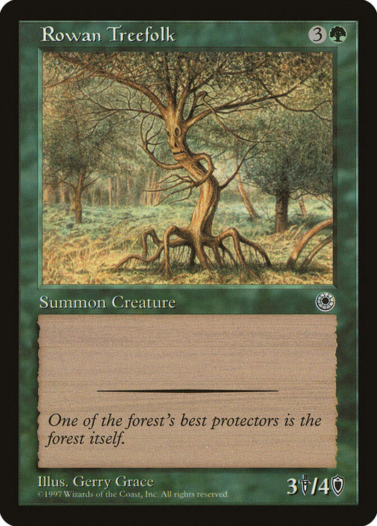 Rowan Treefolk - carta Magic The Gathering
