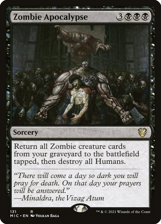 Zombie Apocalypse - carta Magic The Gathering