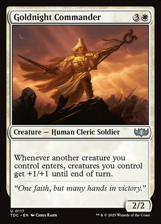 Goldnight Commander - carta Magic The Gathering