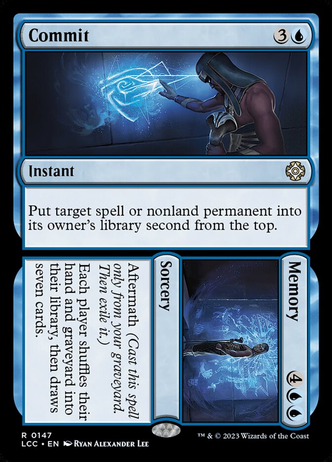Commit // Memory - carta Magic The Gathering