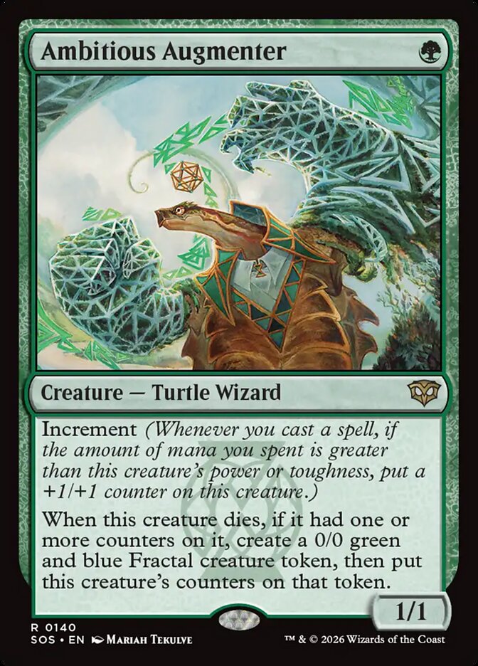 Ambitious Augmenter - carta Magic The Gathering