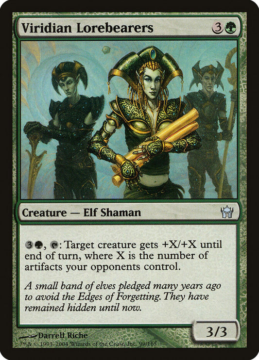 Viridian Lorebearers - carta Magic The Gathering
