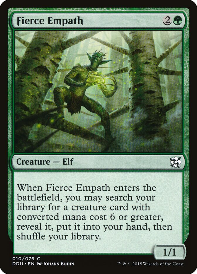 Fierce Empath - carta Magic The Gathering