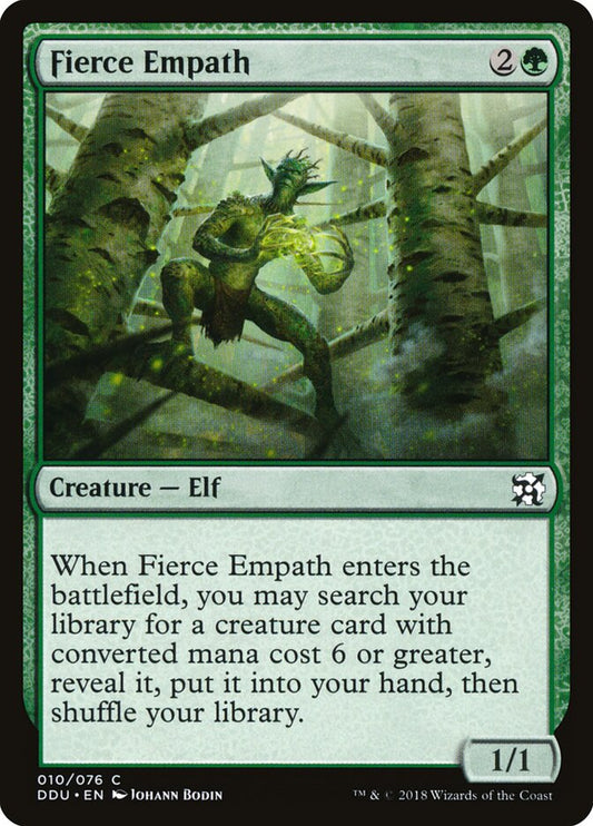 Fierce Empath - carta Magic The Gathering
