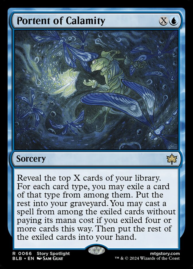 Portent of Calamity - carta Magic The Gathering