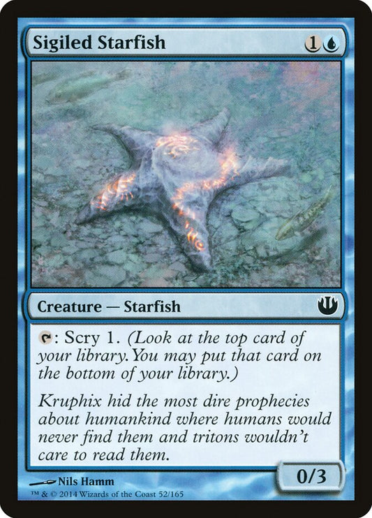 Sigiled Starfish - carta Magic The Gathering