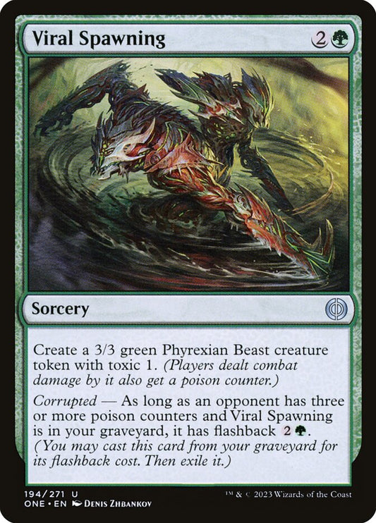 Viral Spawning - carta Magic The Gathering