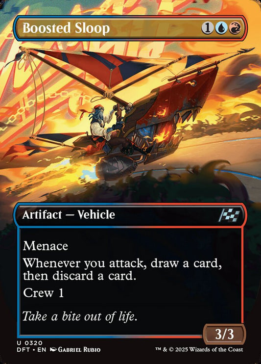 Boosted Sloop - carta Magic The Gathering