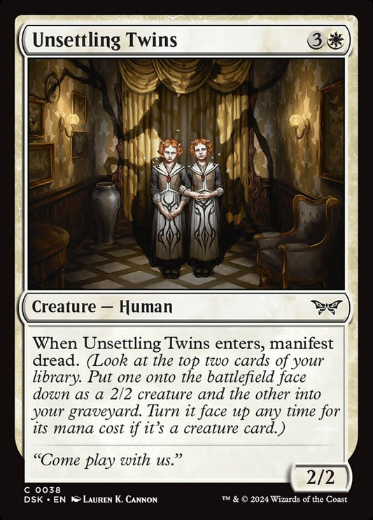 Unsettling Twins - DSK-038-NF-STD