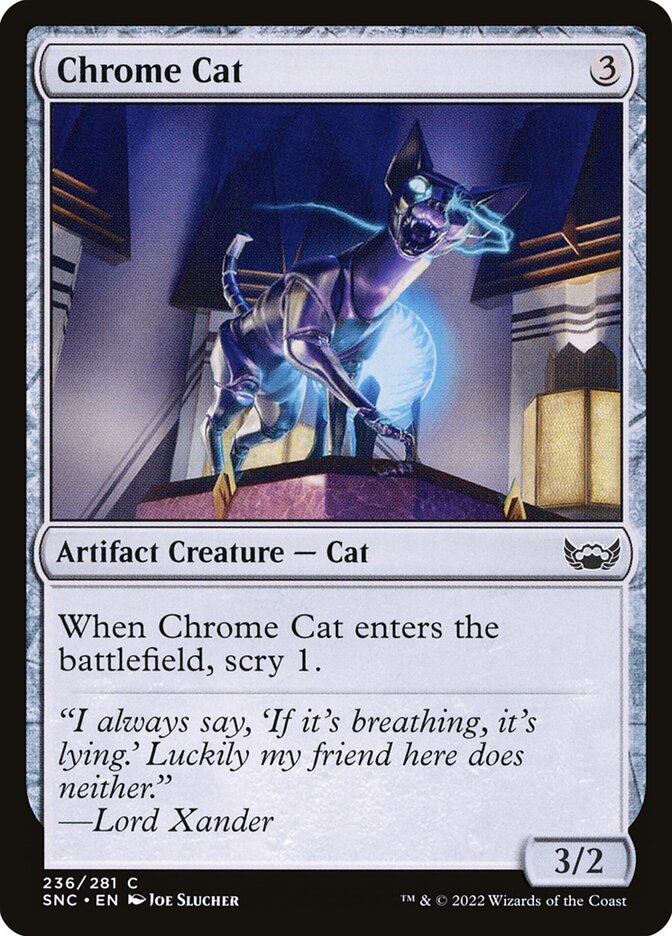 Chrome Cat - SNC-236-NF-STD