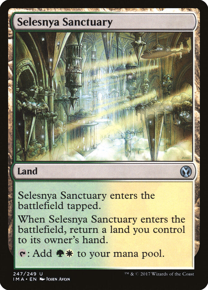 Selesnya Sanctuary - carta Magic The Gathering