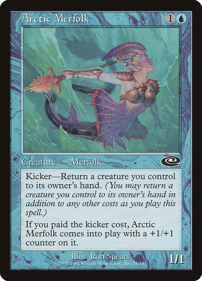 Arctic Merfolk - carta Magic The Gathering