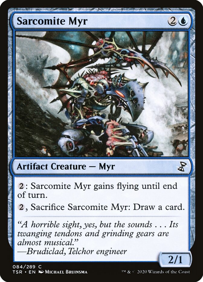 Sarcomite Myr - carta Magic The Gathering